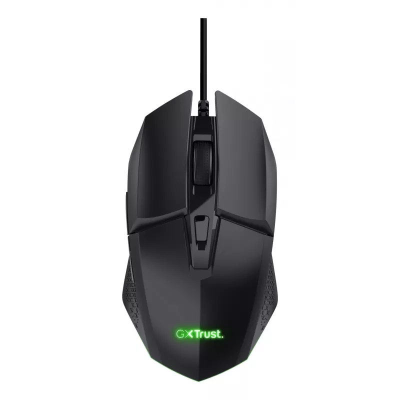 Trust GXT 792 Quadrox klawiatura Mysz w zestawie Gaming USB QWERTY Belgijska Czarna