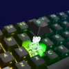 Trust GXT 867 Acira klawiatura Gaming USB AZERTY belgijska czarna, szara