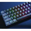 Trust GXT 867 Acira klawiatura Gaming USB AZERTY belgijska czarna, szara
