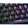 Trust GXT 867 Acira klawiatura Gaming USB AZERTY belgijska czarna, szara
