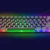 Trust GXT 867 Acira klawiatura Gaming USB AZERTY belgijska czarna, szara