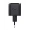 Ładowarka sieciowa Trust Maxo 30W USB-C GaN, szybkie ładowanie, czarna
