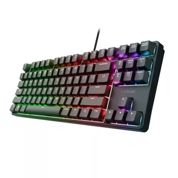 Trust GXT 864 Cada klawiatura Gaming USB QWERTY Angielski Czarny