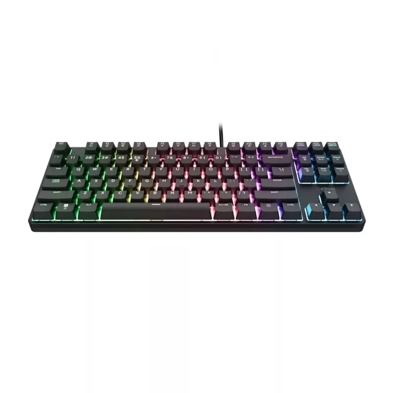 Trust GXT 864 Cada klawiatura Gaming USB QWERTY Angielski Czarny