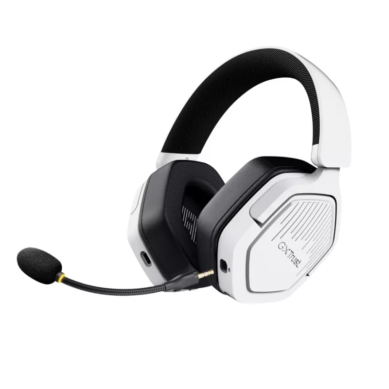 Trust GXT 493PS Carus Headset Wired & Wireless Head-band Gaming Biały