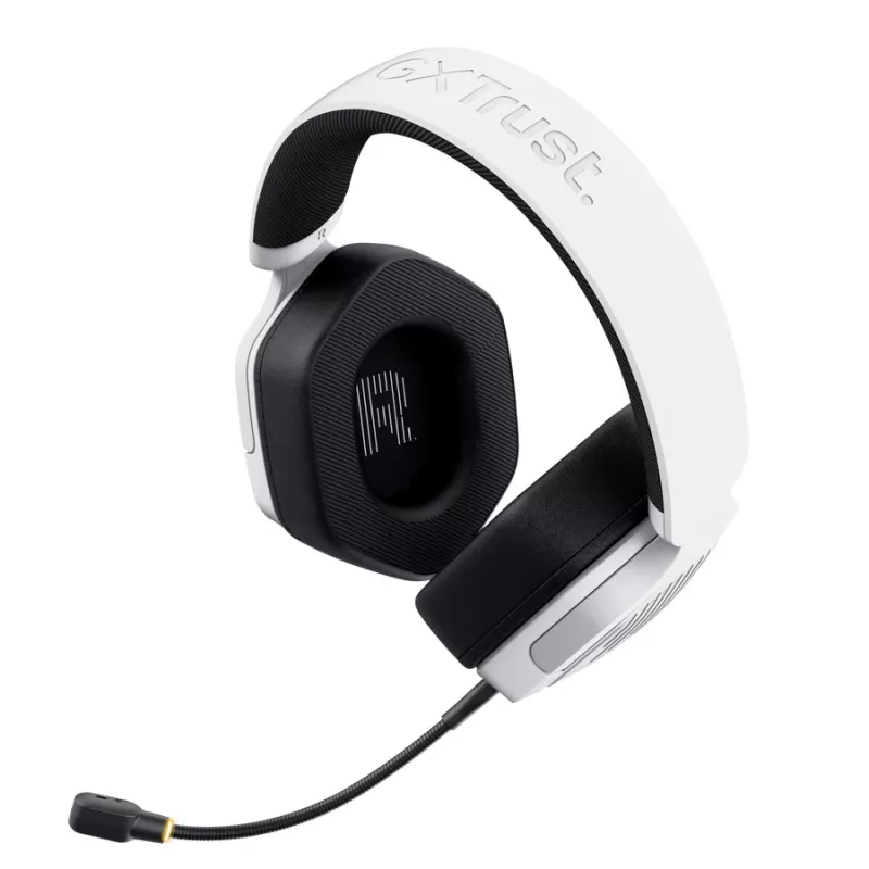 Trust GXT 493PS Carus Headset Wired & Wireless Head-band Gaming Biały