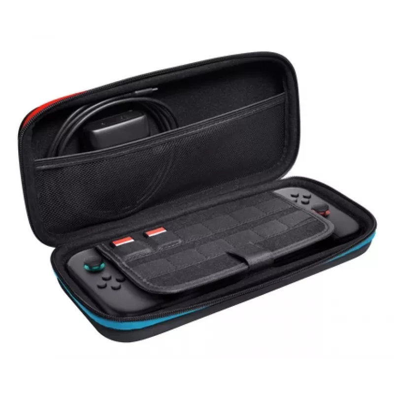 Twardy futerał do Nintendo Switch 2 TRUST GXT1251 Czarny – ochronny futerał podróżny, wytrzymała konstrukcja