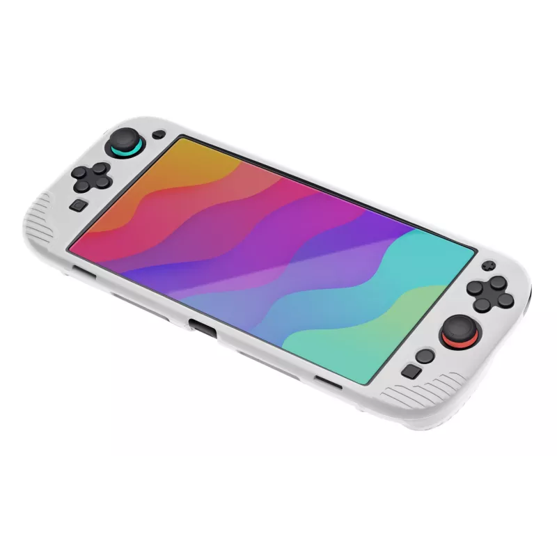 Etui ochronne Trust GXT 1253W z silikonowym uchwytem do Nintendo Switch 2, białe