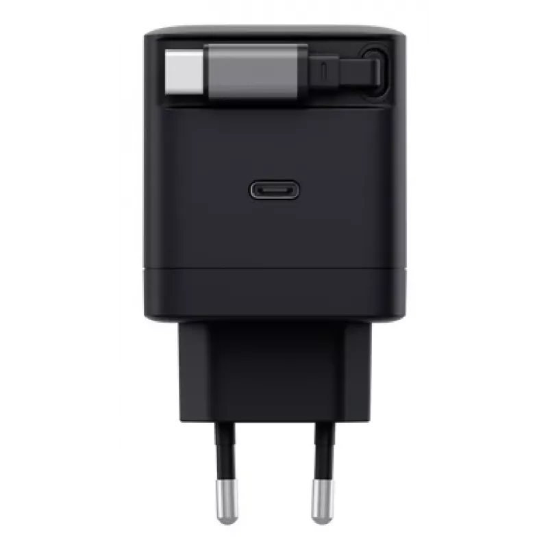 TRUST Ładowarka Maxo 65W USB-C z 67 cm zwijanym kablem