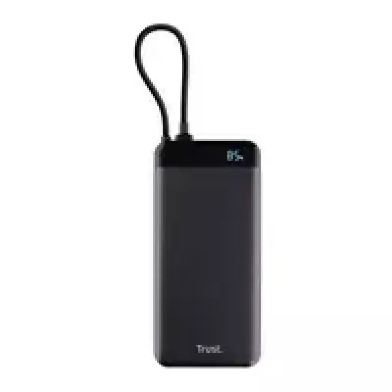Power bank TRUST Fiera 20000 mAh — 2x USB-C, czarny