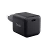 Ładowarka TRUST Maxo Ultraszybka 65W GaN USB-C Czarna z kablem 2m