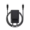 Ładowarka TRUST Maxo Ultraszybka 65W GaN USB-C Czarna z kablem 2m