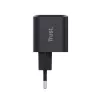 Ładowarka TRUST Maxo Ultraszybka 65W GaN USB-C Czarna z kablem 2m