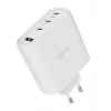 TRUST Maxo 65W wewnętrzna szybka ładowarka sieciowa, 3x USB-C, maks. 20 V, kabel 2 m, biała