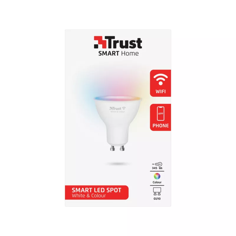Smart bulb Trust 71279 Wi-Fi Biały 50x50x54 mm