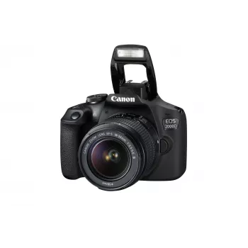 Canon EOS 2000D BK 18-55 IS + SB130 +16GB EU26 Zestaw lustrzanki 24,1 MP CMOS 6000 x 4000 pikseli Czarny