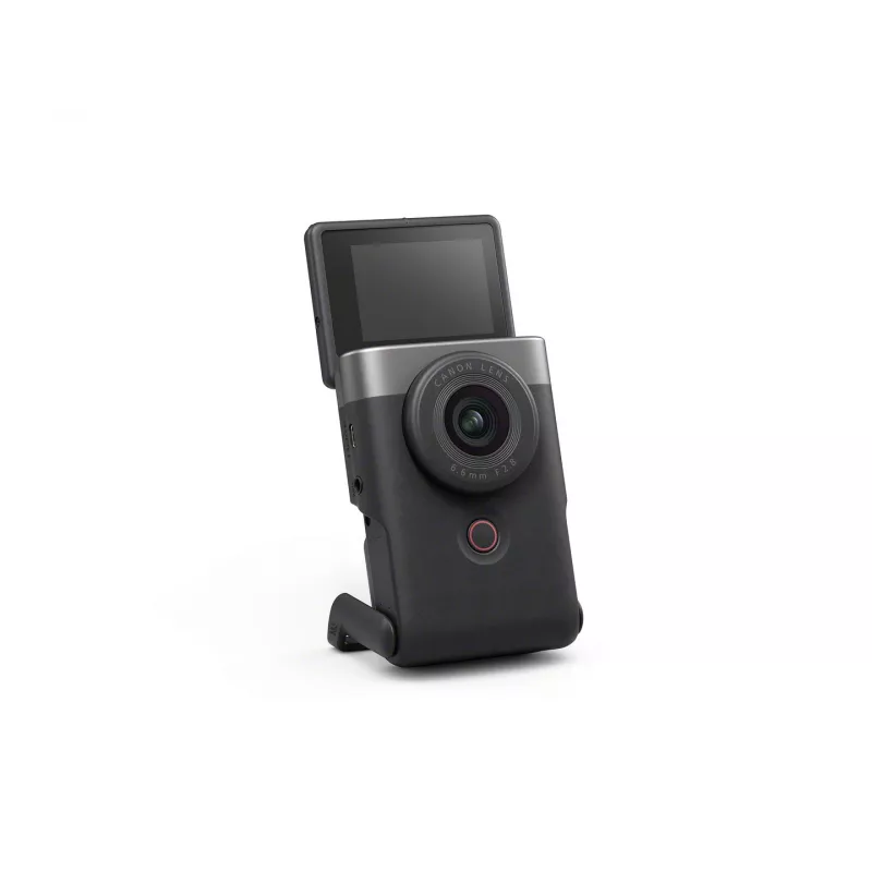 Canon PowerShot V10 Zestaw do vlogowania 1 calowy kompaktowy aparat 20 MP CMOS 5472 x 3648 pikseli Srebrny