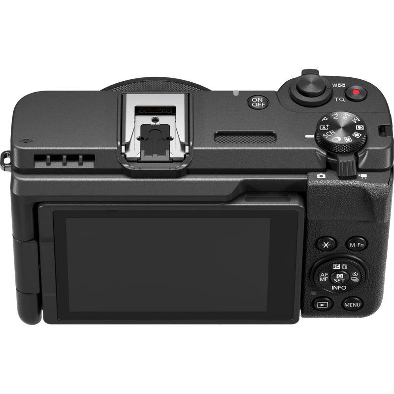 Kompaktowy aparat Canon PowerShot V1 Premium Vlogger Kit — 22,3 MP, 1/4 cala CMOS, 4K UHD, zoom optyczny 3,1x, ekran dotykowy 3 cale, czarny