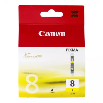Oryginalny żółty wkład atramentowy Canon CLI-8Y 1 szt.