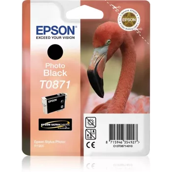 Epson Flamingo Singlepack Photo Czarny T0871 Ultra Gloss High-Gloss 2