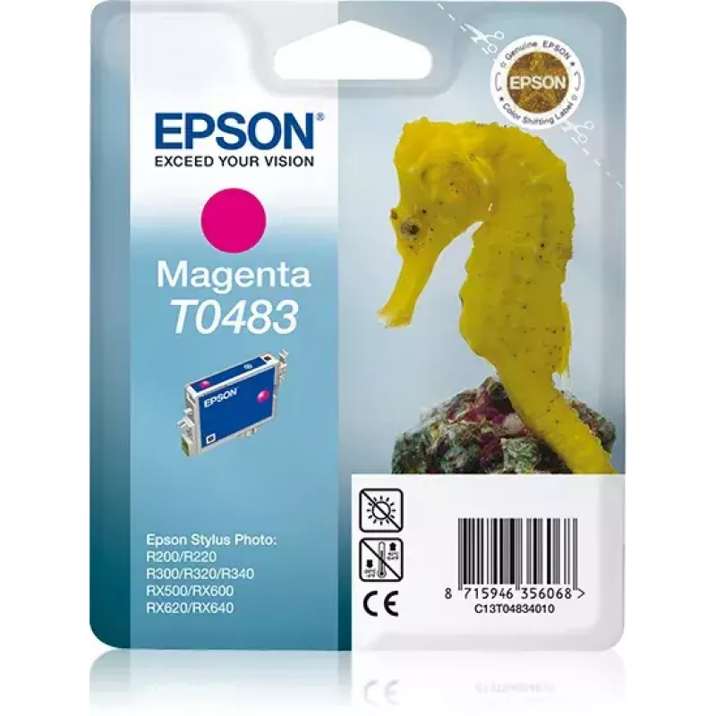 Wkład atramentowy Epson T0483 C13T04834010 magenta