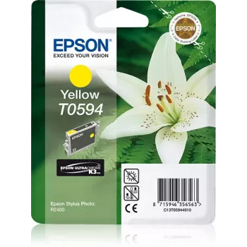 Epson Lily Singlepack żółty T0594 UltraChrome K3, żółty, atrament pigmentowy, 1 szt.