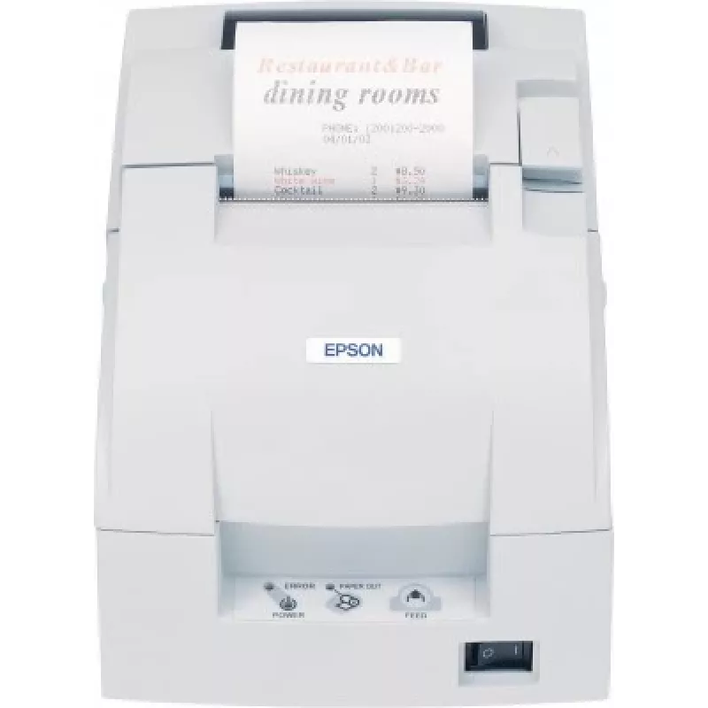 Epson TM-U220B (007A0): USB, PS, ECW, igłowa, drukarka POS, 4,7 lps, 1,2 x 3,1 mm, 17,8 cpi, 60 - 85 µm