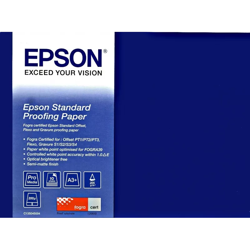 Epson Standard Proofing Paper 240, 24 cale x 30,5 m, 30,5 m, 61 cm, półmatowy, 205 g/m²