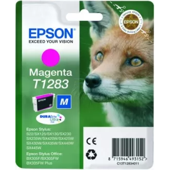 Epson Fox Singlepack magenta T1283 DURABrite Ultra Ink