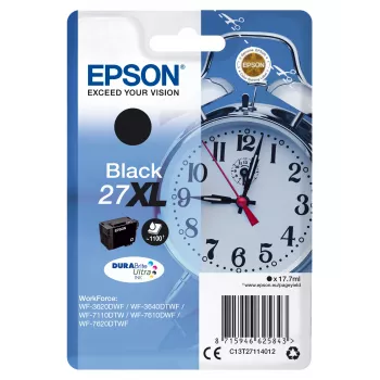 Epson Cartridge Singlepack Czarny 27XL DURABrite Ultra Ink