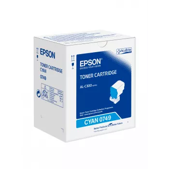 Kaseta z tonerem Epson cyjan 8,8 tys., 8800 stron, cyjan, 1 szt.