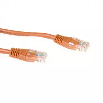 ACT Brązowy 1 metr kabel krosowy U/UTP CAT5E ze złączami RJ45