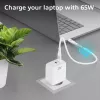 Ładowarka ACT USB-C 65W 2-portowa z Power Delivery PPS i GaNFast