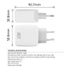 Ładowarka ACT USB-C 65W 2-portowa z Power Delivery PPS i GaNFast