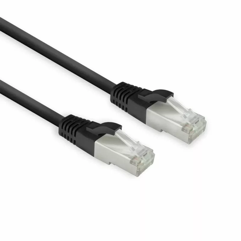 Kabel sieciowy ACT FB8151 Czarny 1,5 m Kat.8 U/FTP (STP)