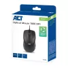 ACT Wired full-size optical mysz 1000 DPI, silent click, eco-friendly, made from recycled materials