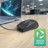 ACT Wired full-size optical mysz 1000 DPI, silent click, eco-friendly, made from recycled materials