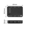 ACT 4K HDMI Switch 5 in, 1 out, HDMI, Czarny, 2160p, 18 Gbit/s, 4096 x 2160 pixels, 4K Ultra HD