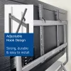 ACT Mobilny stojak podłogowy do telewizora/monitora, 50” do 86”, VESA, 127 cm (50 cali), 2,18 m (86 cali), 200 x 200 mm, 800 x 600 mm, aluminium, plastik, stal, szary
