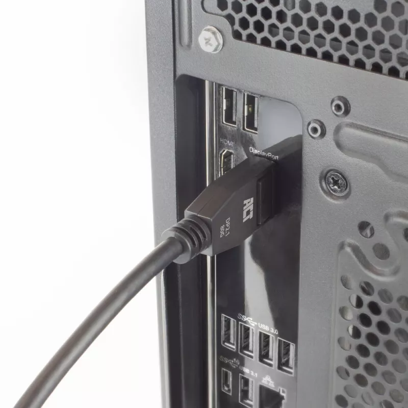 ACT AK4083 kabel DisplayPort 3 m czarny