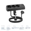 ACT listwa zasilająca biurkowa z 3 gniazdami typu F, Power Delivery 30 W, portami USB Type-C/A, długość kabla 1,5 metra