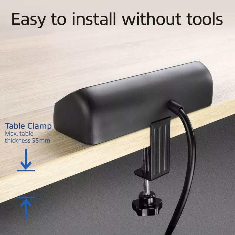 ACT listwa zasilająca biurkowa z 3 gniazdami typu F, Power Delivery 30 W, portami USB Type-C/A, długość kabla 1,5 metra