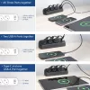 ACT listwa zasilająca biurkowa z 3 gniazdami typu F, Power Delivery 30 W, portami USB Type-C/A, długość kabla 1,5 metra