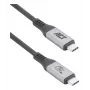 Kabel ACT USB4 80 Gb/s Thunderbolt 5 240 W USB Typu C, certyfikowany przez USB-IF, 1,5 metra