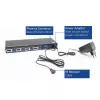 Przełącznik KVM ACT 4-portowy DisplayPort 4K@60Hz