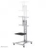 Neomounts PLASMA-M1800E wózek TV 27-70 cali, Srebrny, Przenośny stojak podłogowy, Stal, 50 kg, 68,6 cm (27 cali), 177,8 cm (70 cali)