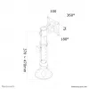 Neomounts FPMA-D025SILVER Uchwyt do monitora 10-30 cali - odchylany