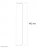 Neomounts FPMA-CPCONNECTSILVER Łącznik do przedłużek słupowych, Srebrny, Stal, 50 kg, Sufit, 0 - 172 mm, 0 - 60 mm