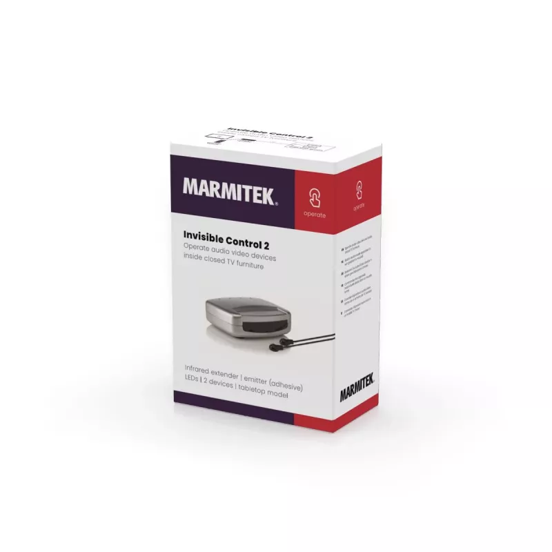 Przedłużacz IR Marmitek Invisible Control 2 (model 25008171) — zasięg 250 m