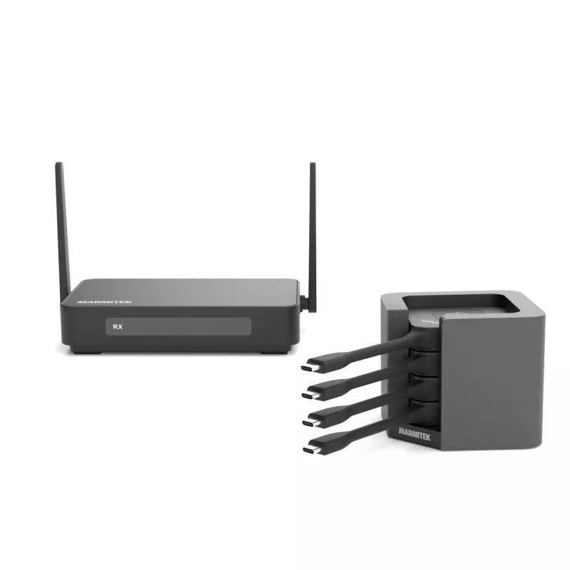 Marmitek Stream 4K Pro – Bezprzewodowy system prezentacji HDMI 4K – Rozwiązanie konferencyjne 4K